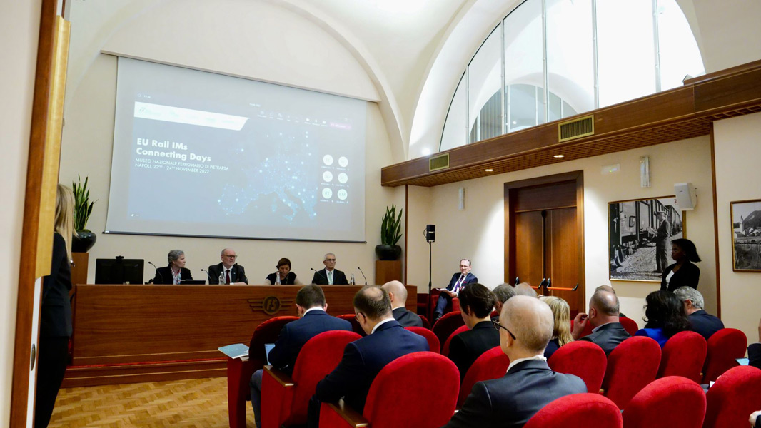Foto evento EU Rail IMsConnecting Days a Pietrarsa