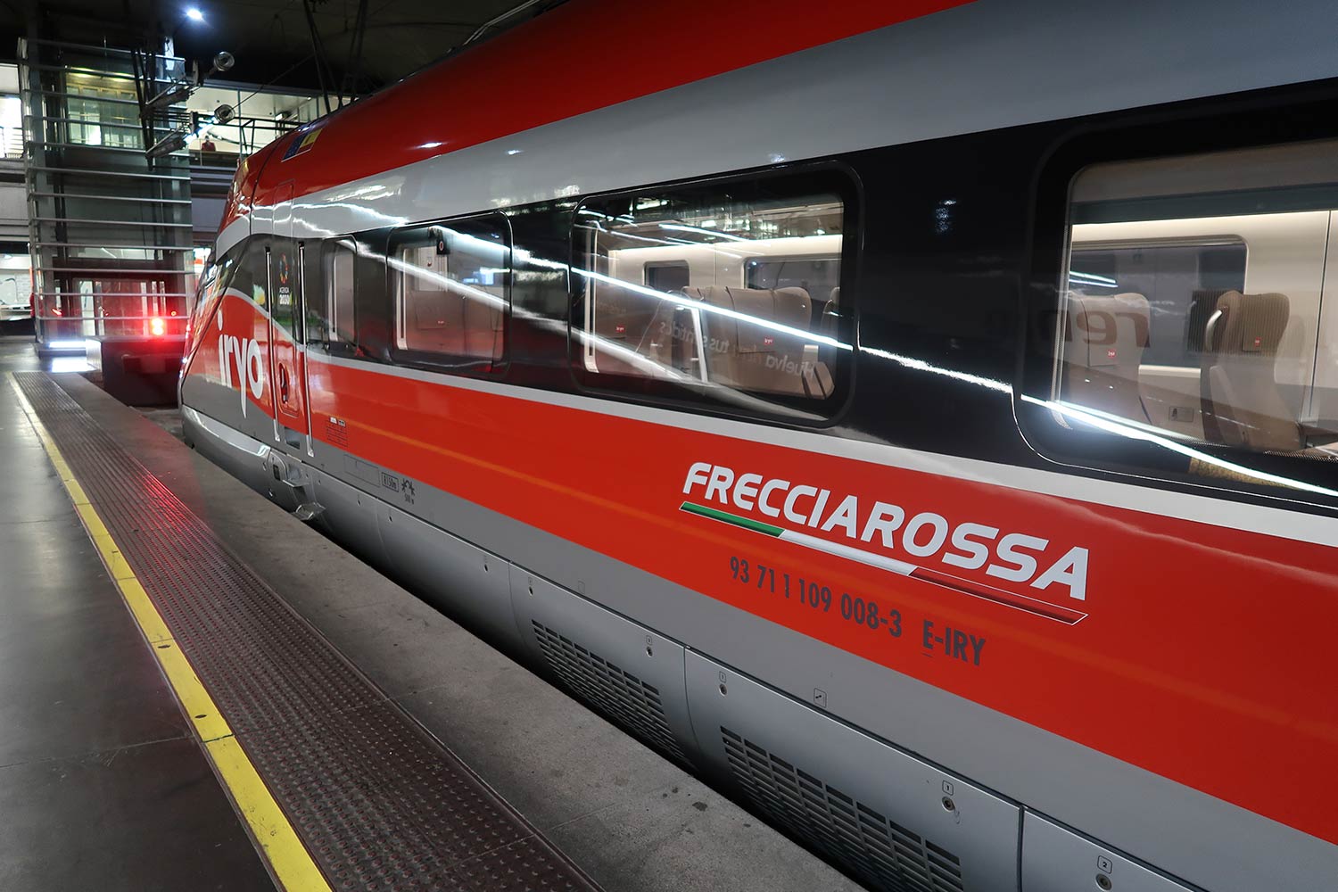 Treno Frecciarossa Iryo in Spagna