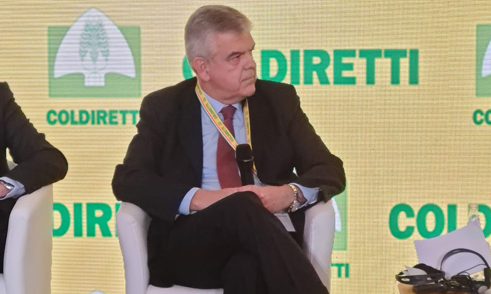 Luigi Ferraris (AD Gruppo FS) al Convegno Coldiretti