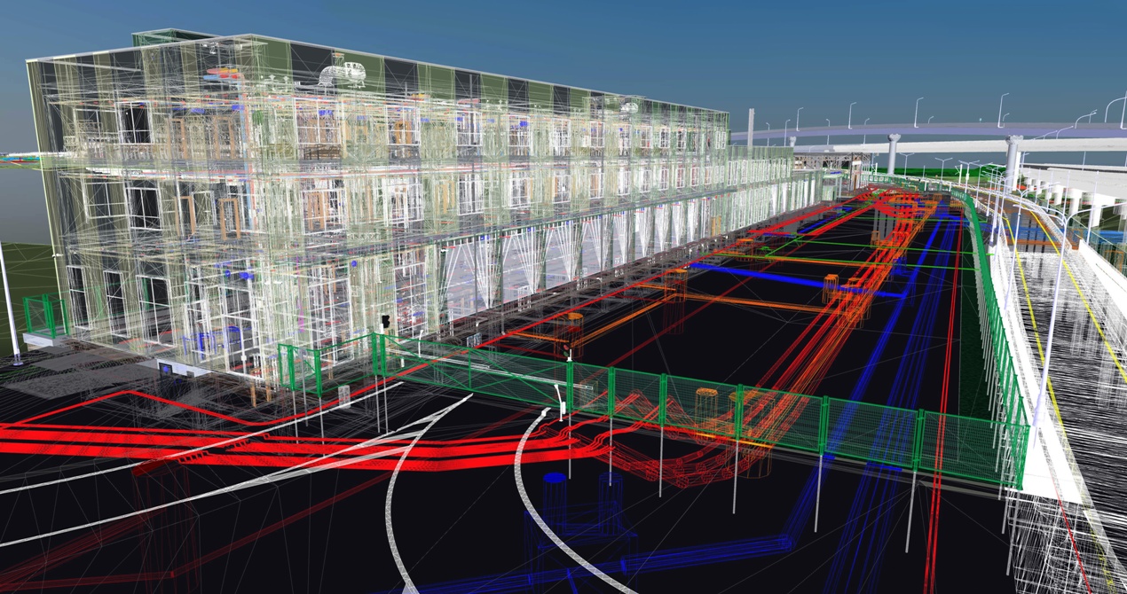 Rendering area urbana