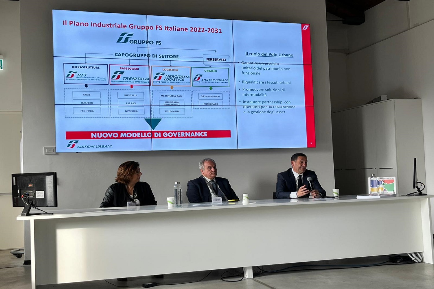 Il palco dell'evento Urban Promo