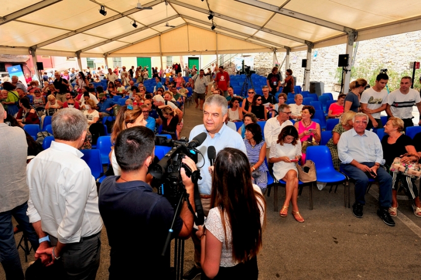 AD Gruppo FS Luigi Ferraris al Festival della Comunicazione di Camogli