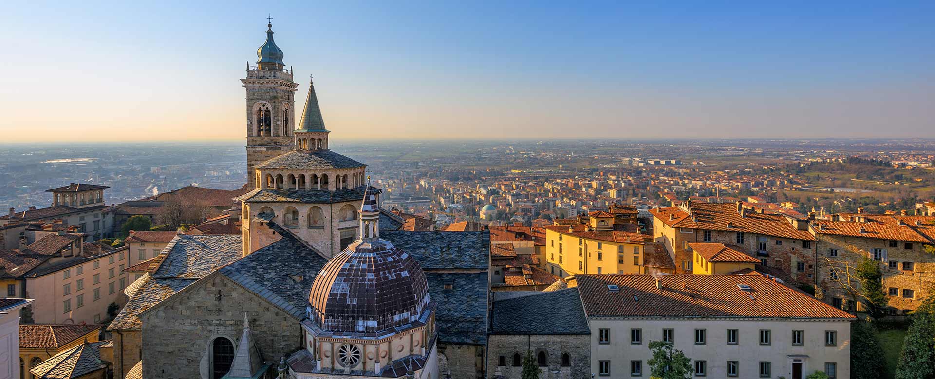 Bergamo vista della città