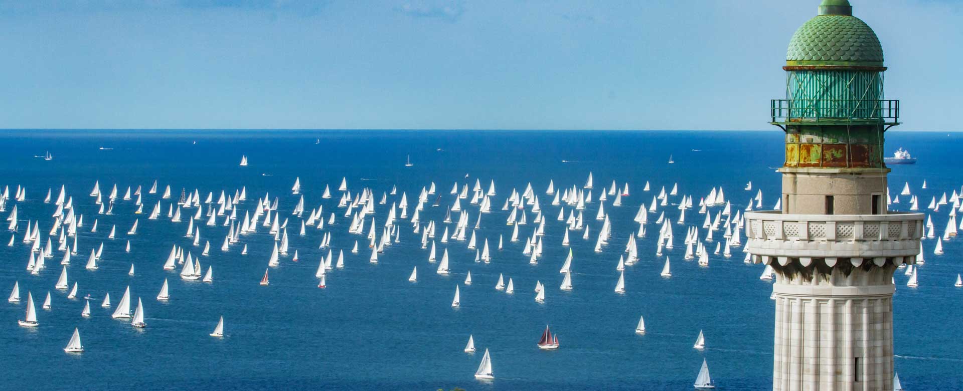 Barche a vela in mare