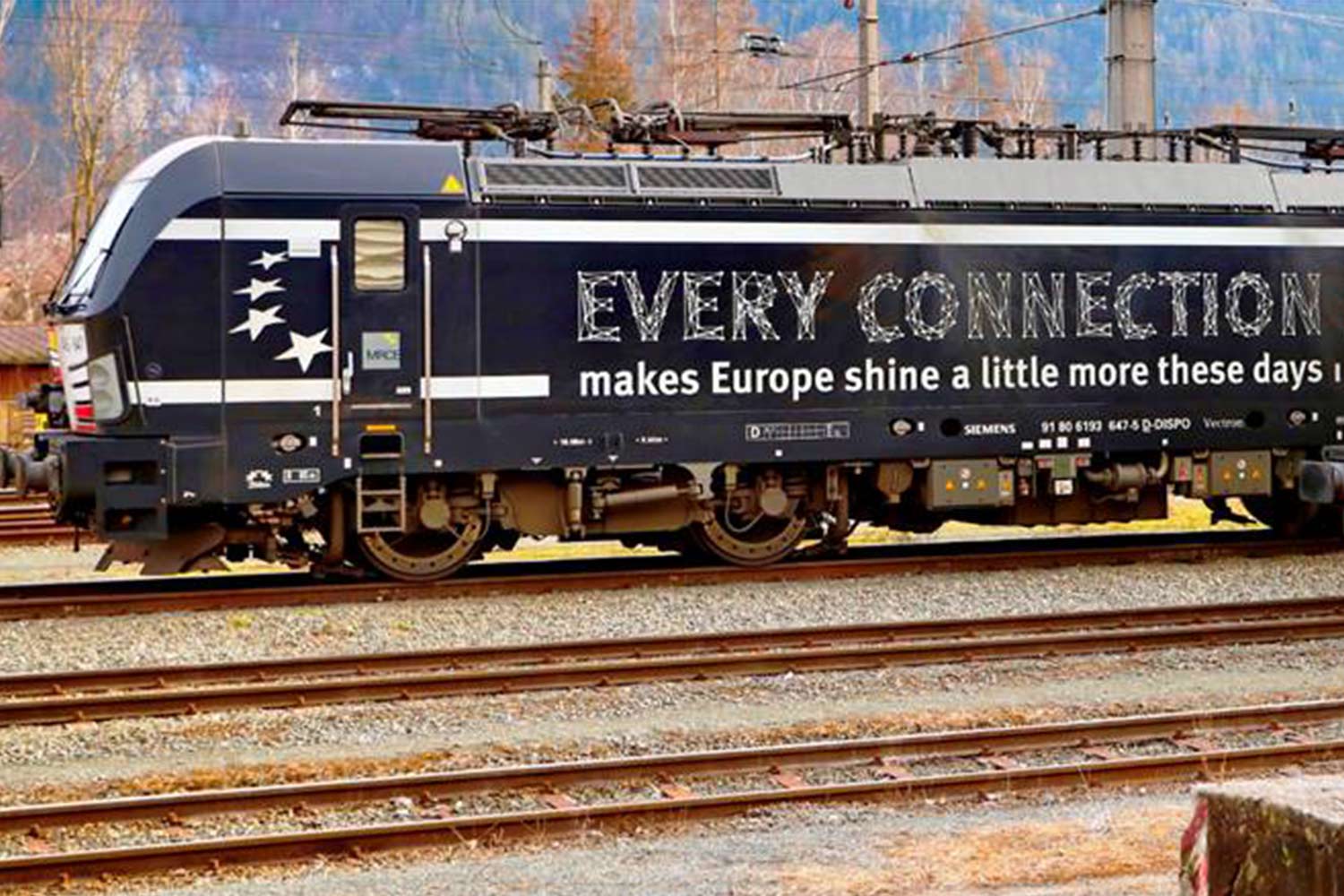 Il treno merci che ha attraversato La Manica