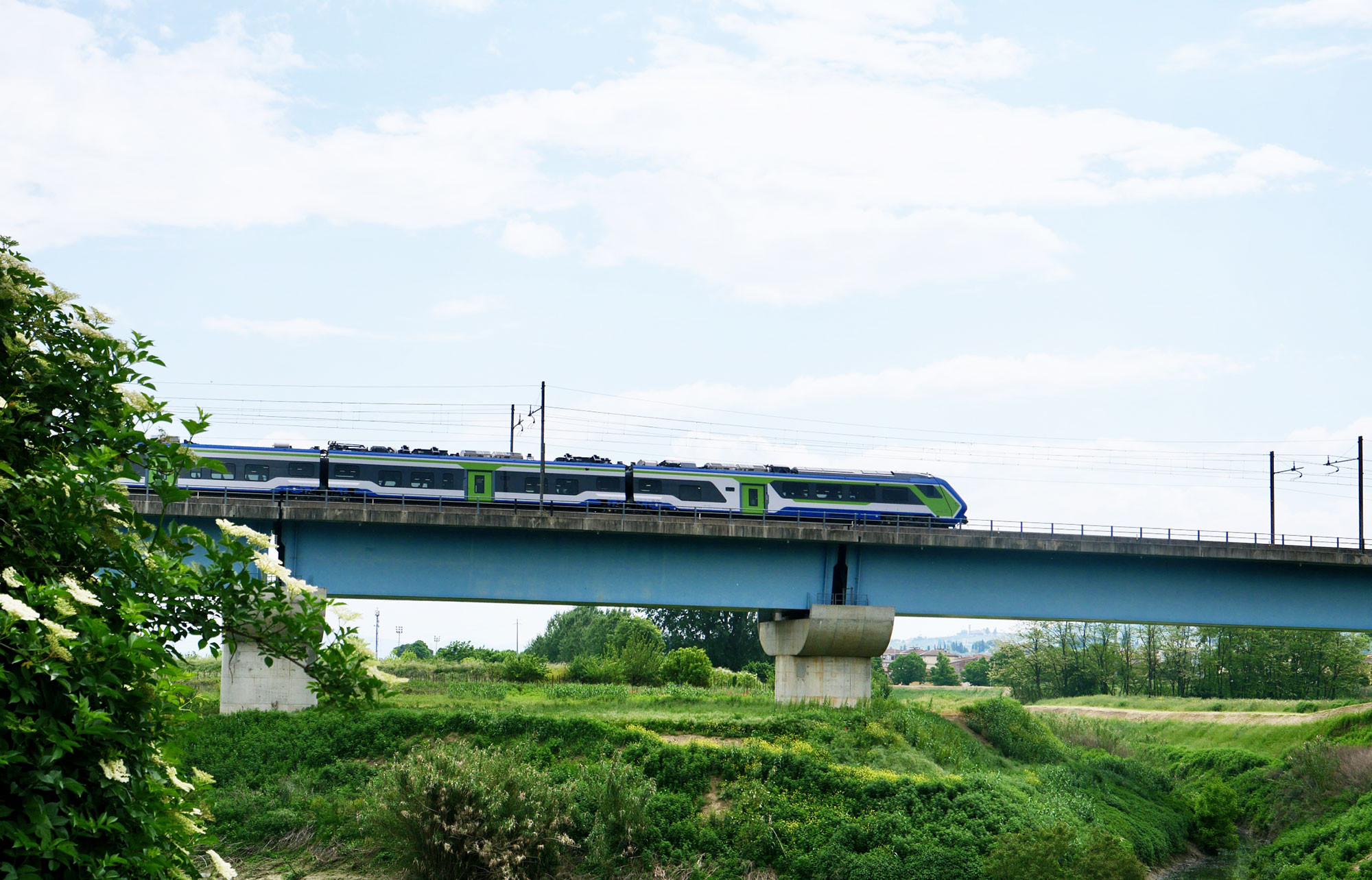 Un treno Blues