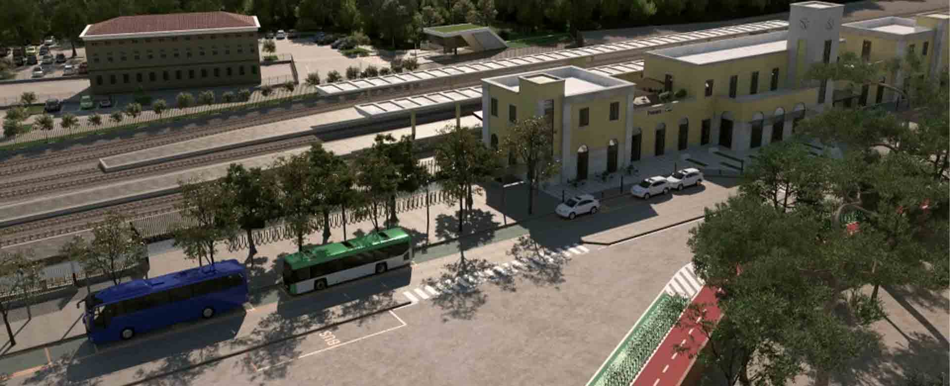 Progetto stazione Pesaro