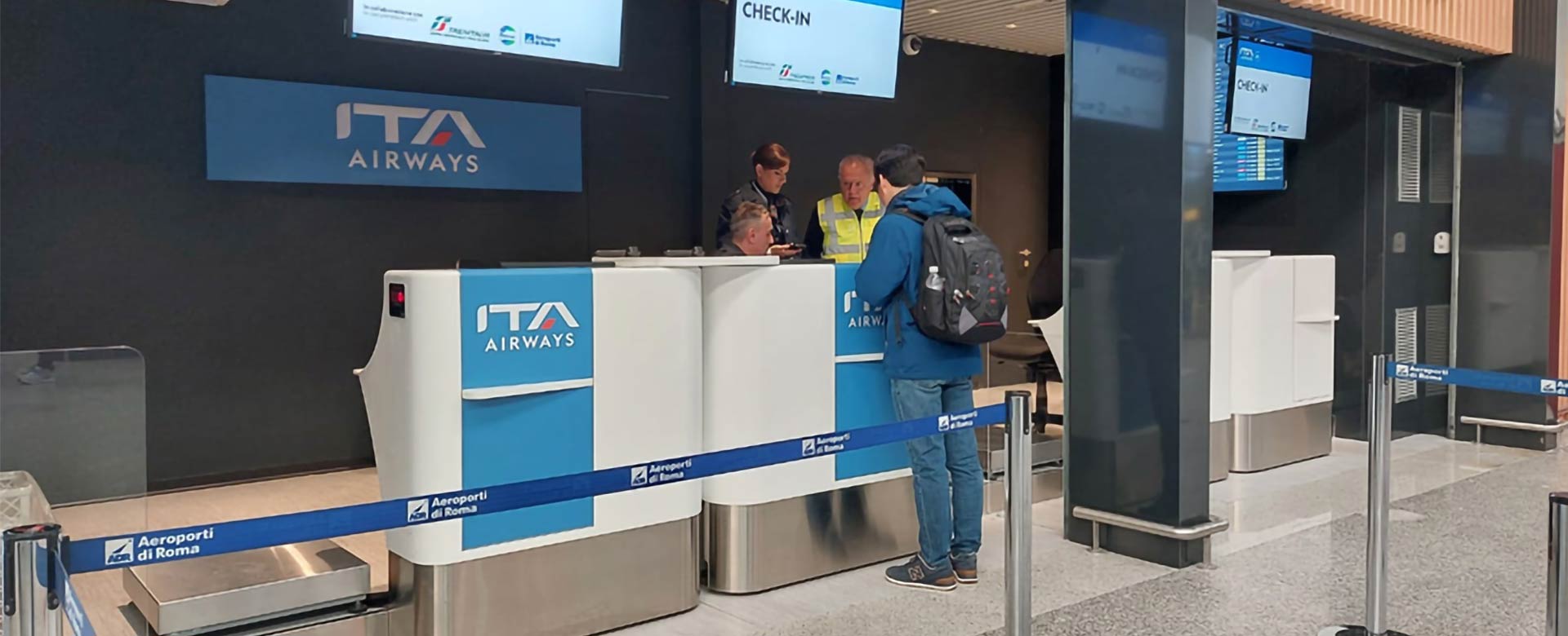 Banco Ita in aeroporto