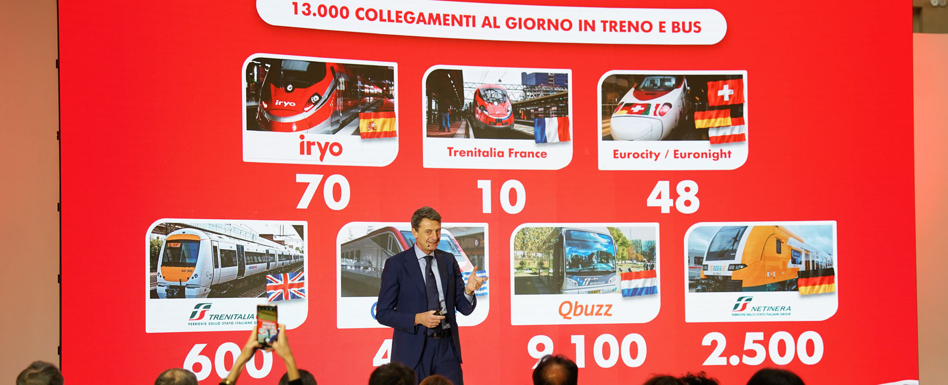 Luigi Corradi AD di Trenitalia presenta la Winter Experince 2023/2024