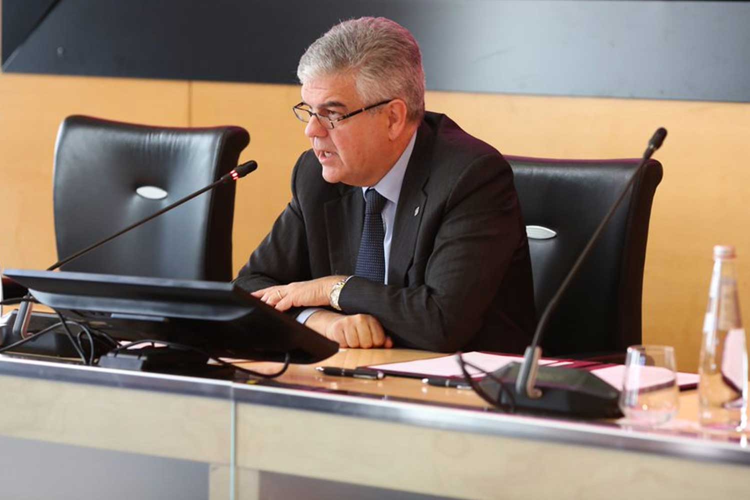 Luigi Ferraris, AD del Gruppo FS alla firma del protocollo con le Associazioni dei Consumatori