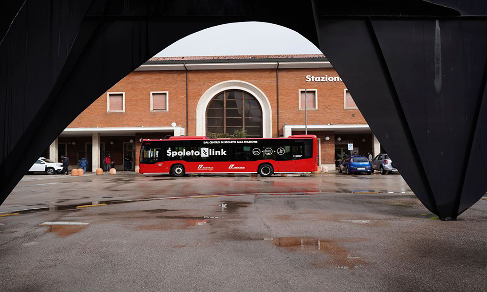 L'autobus dello Spoleto Link