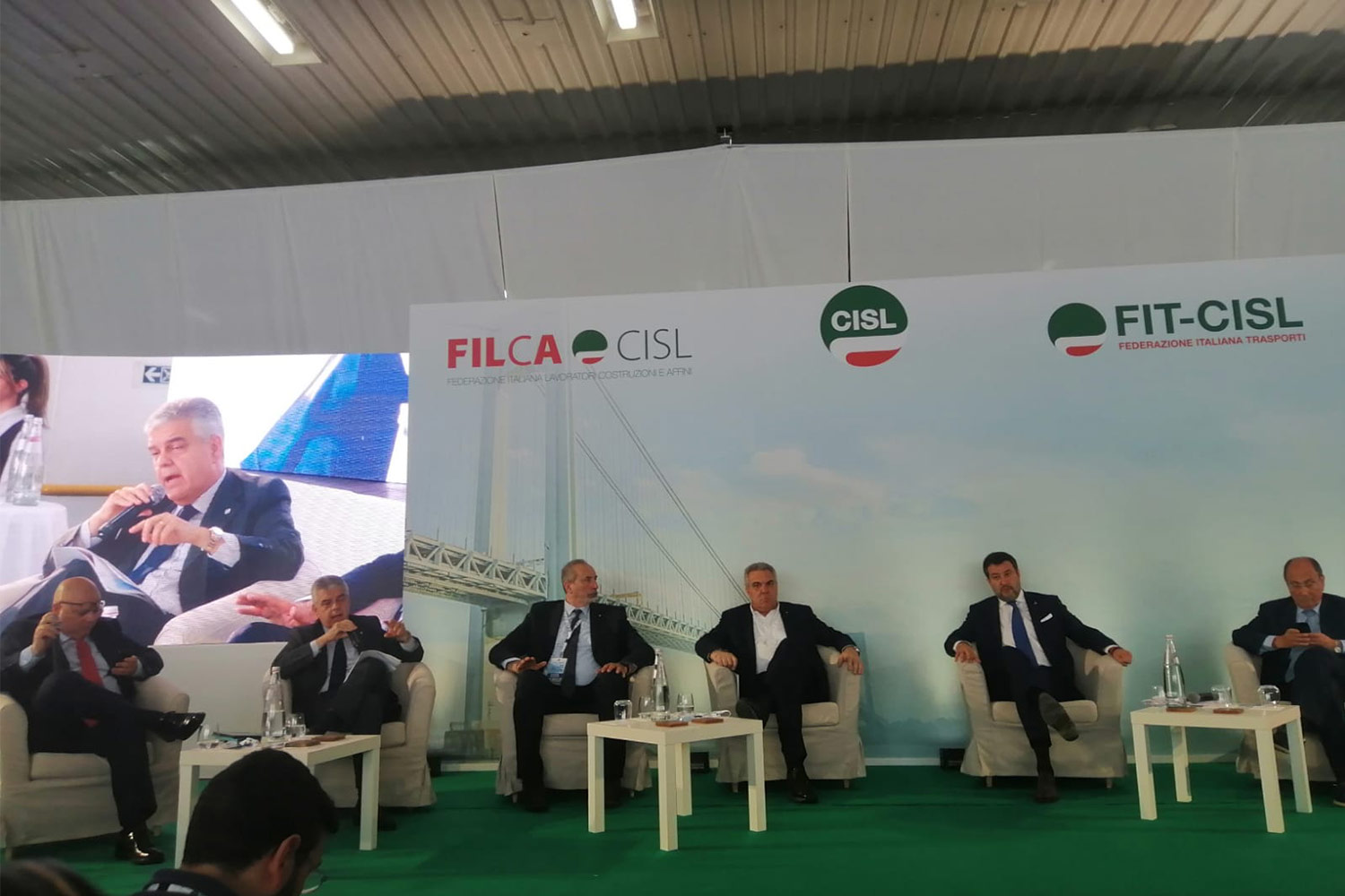 Ferraris al Convegno Cisl di Messina