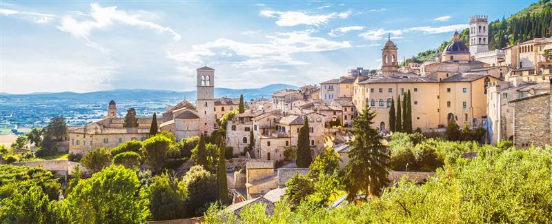 Assisi dall'alto