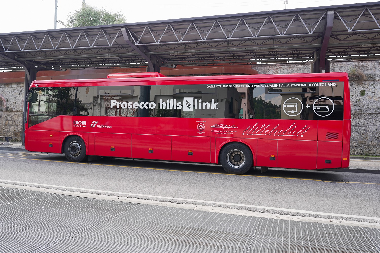 bus prosecco hills link