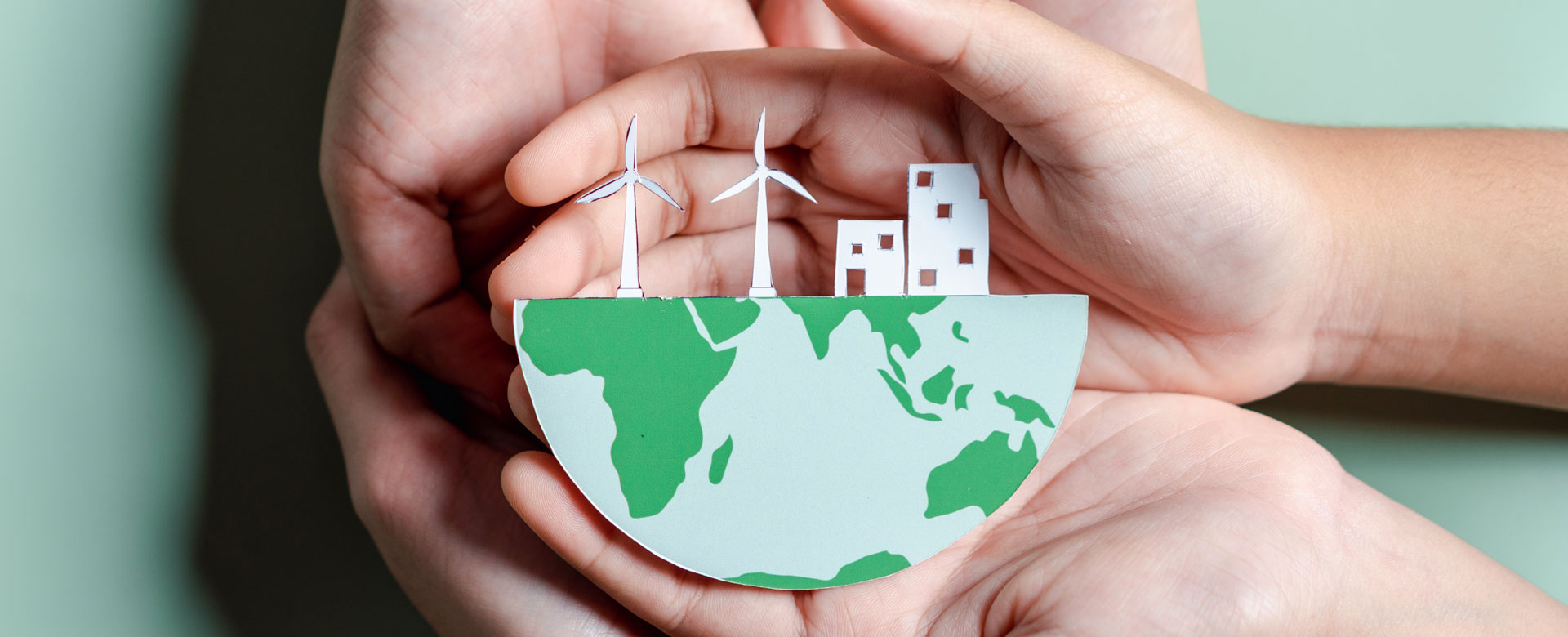 Illustrazione con mondo