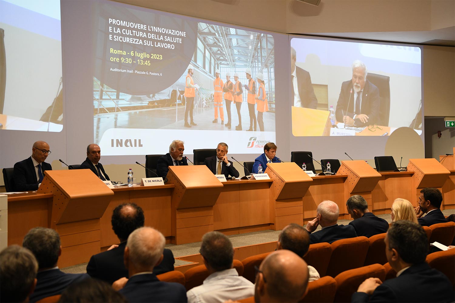 Mureddu al Convegno INAIL