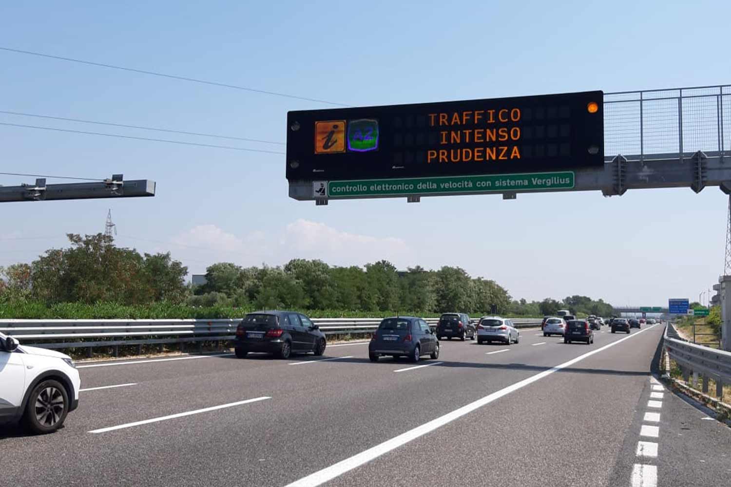 Strada Anas tabellone