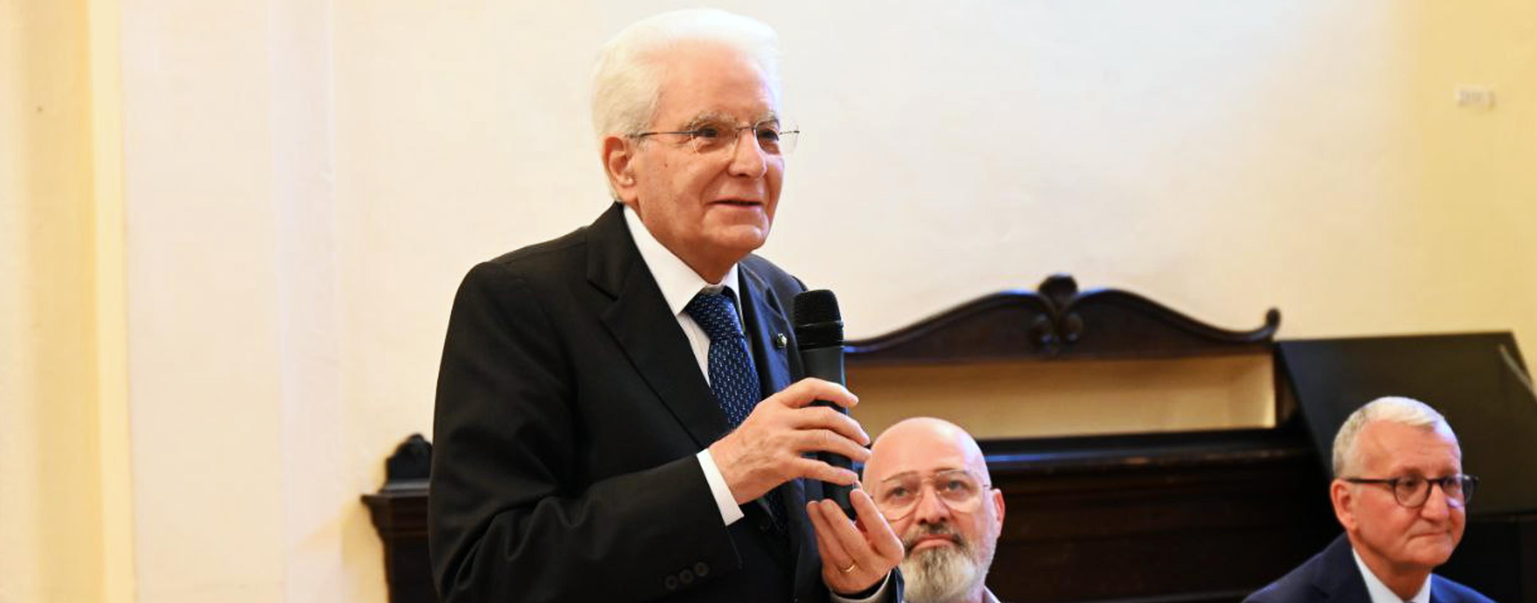 Il Presidente Sergio Mattarella