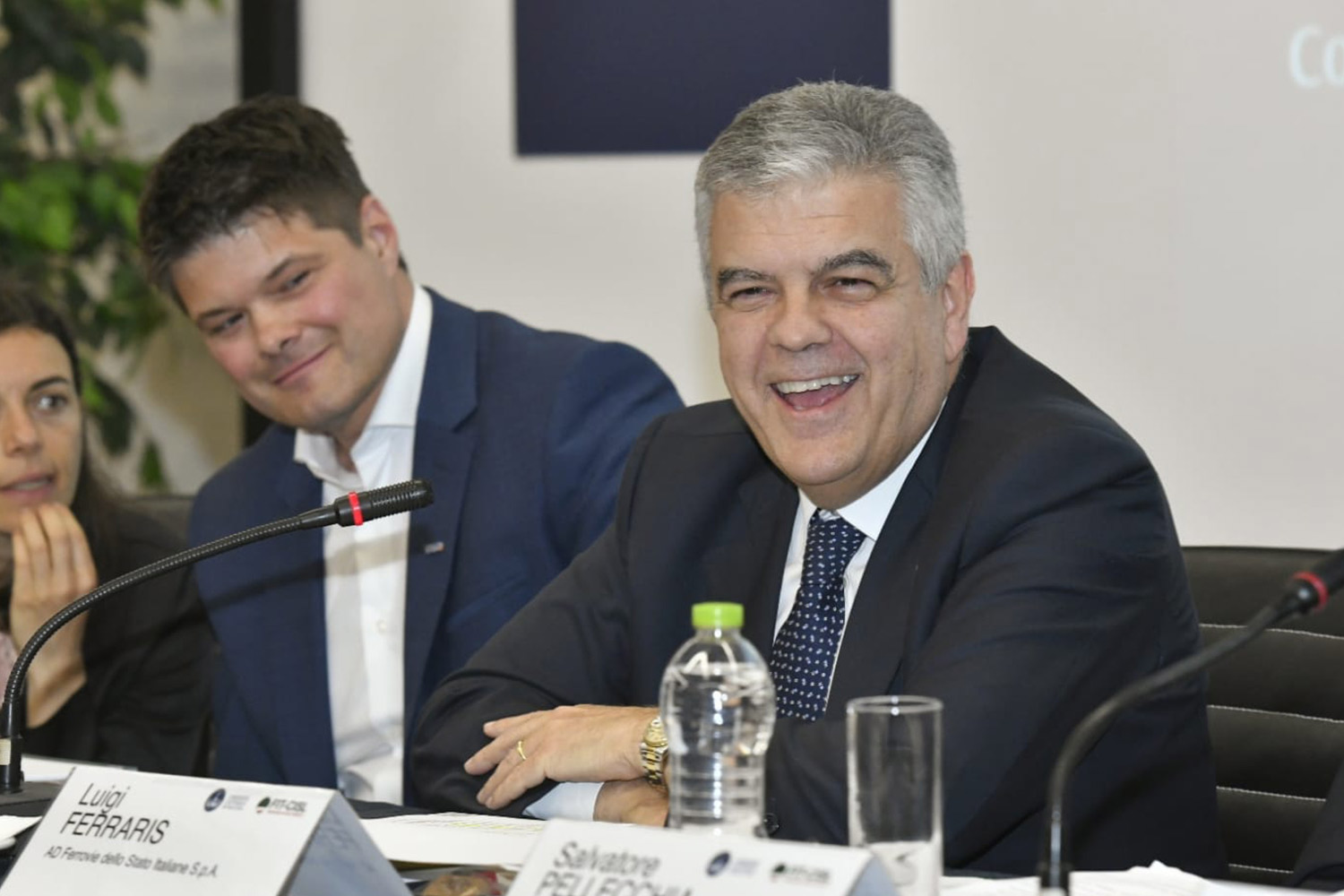 L'AD del Gruppo FS, Luigi Ferraris, all'incontro dell'Università Cattolica e della FIT-CISL "Impresa sostenibile e democrazia nei luoghi di lavoro"