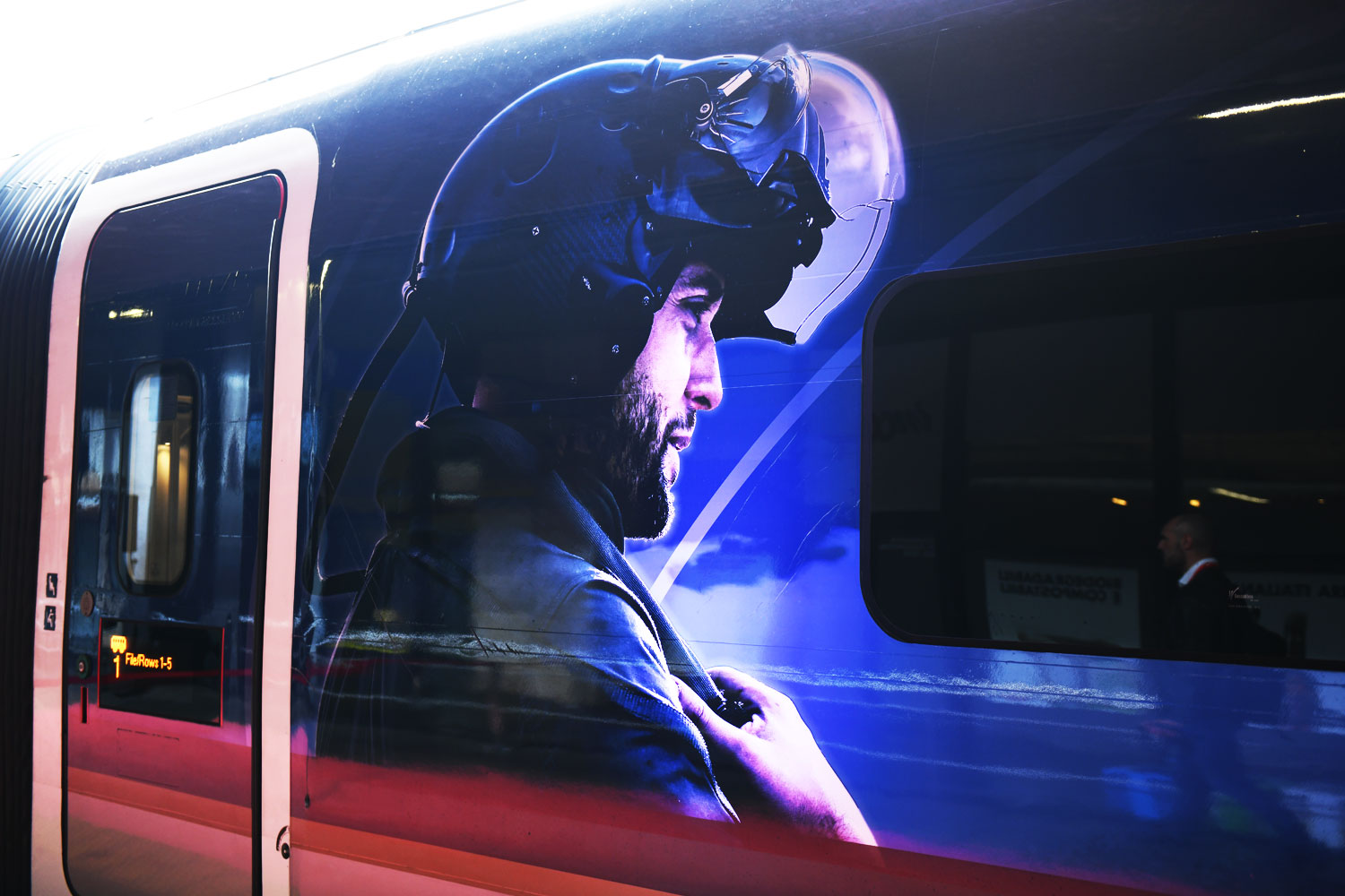Frecciarossa per i 100 anni dell'Aeronautica Militare