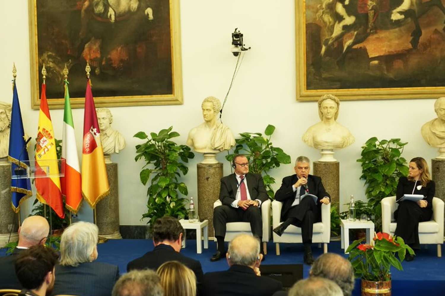 Luigi Ferraris, AD del Gruppo FS interviene al Foro di dialogo Italia Spagna