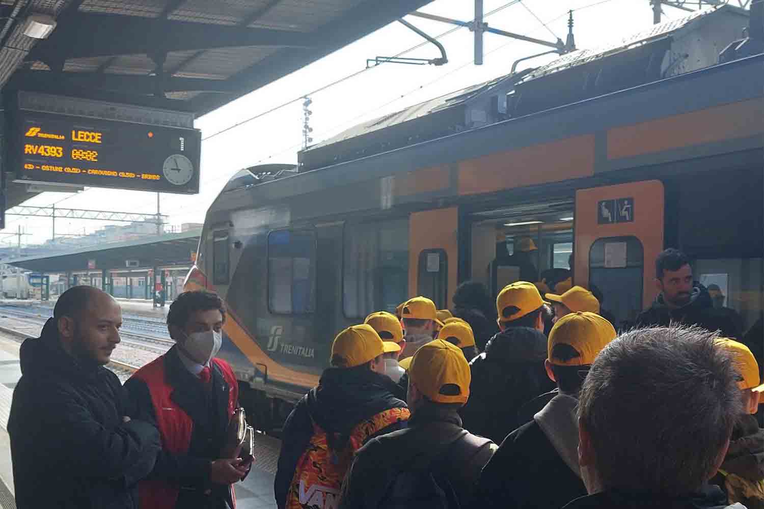 Studenti in partenza per Lecce