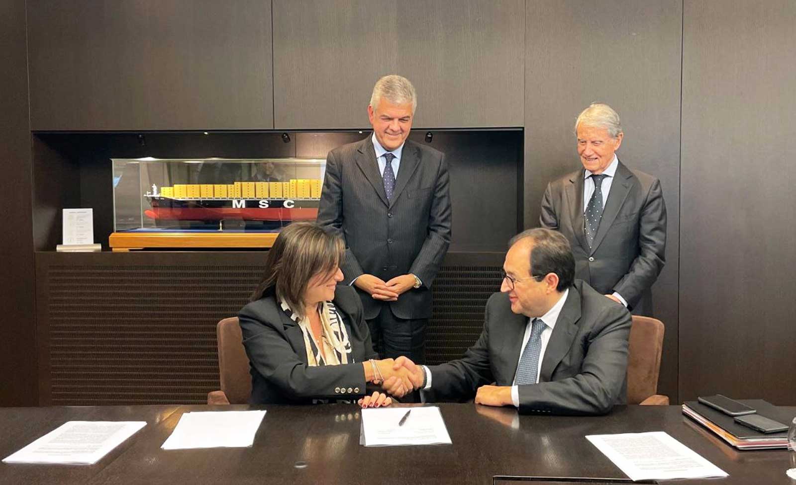 Gruppo FS - MSC, la firma dell'accordo per la Newco
