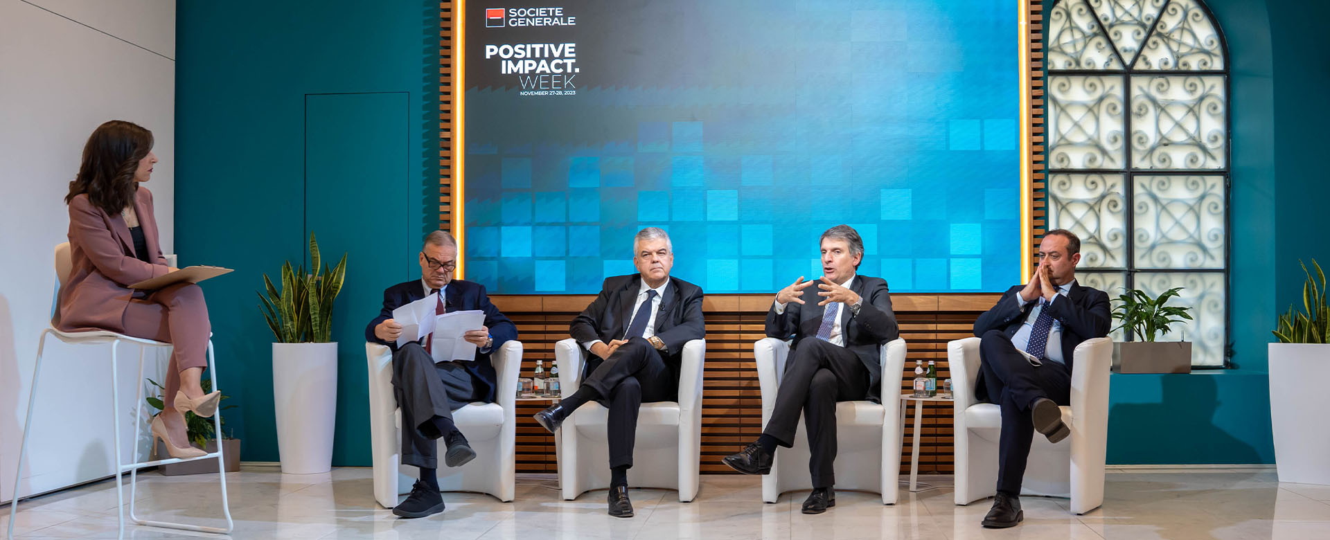 L'AD del Gruppo FS Luigi Ferraris interviene alla Positive Impact Week di Societe Generale