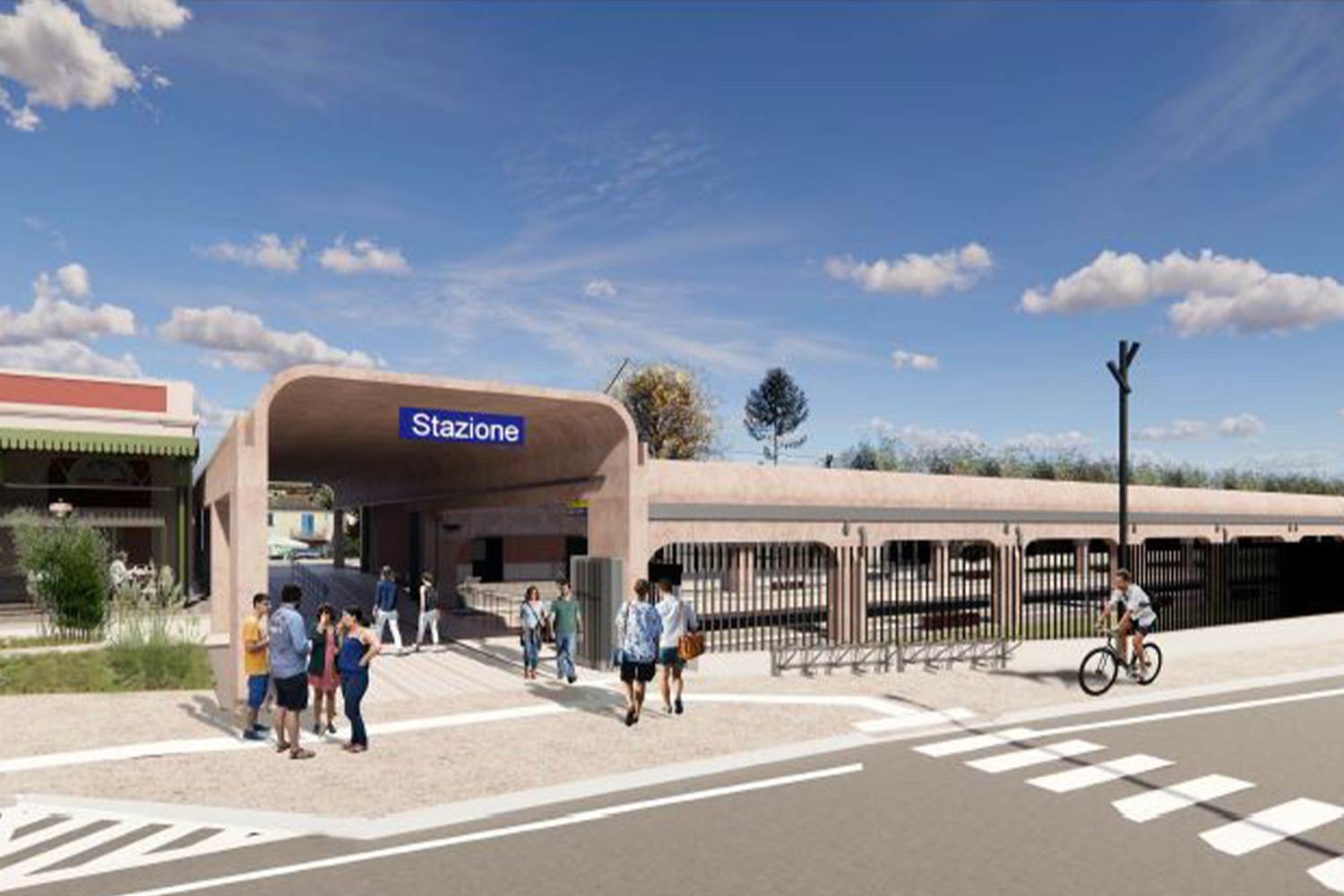 Rendering stazione Teramo