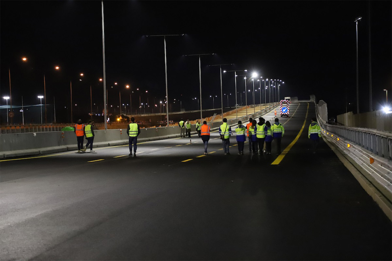 Lavori sulla Tangenziale di Bari