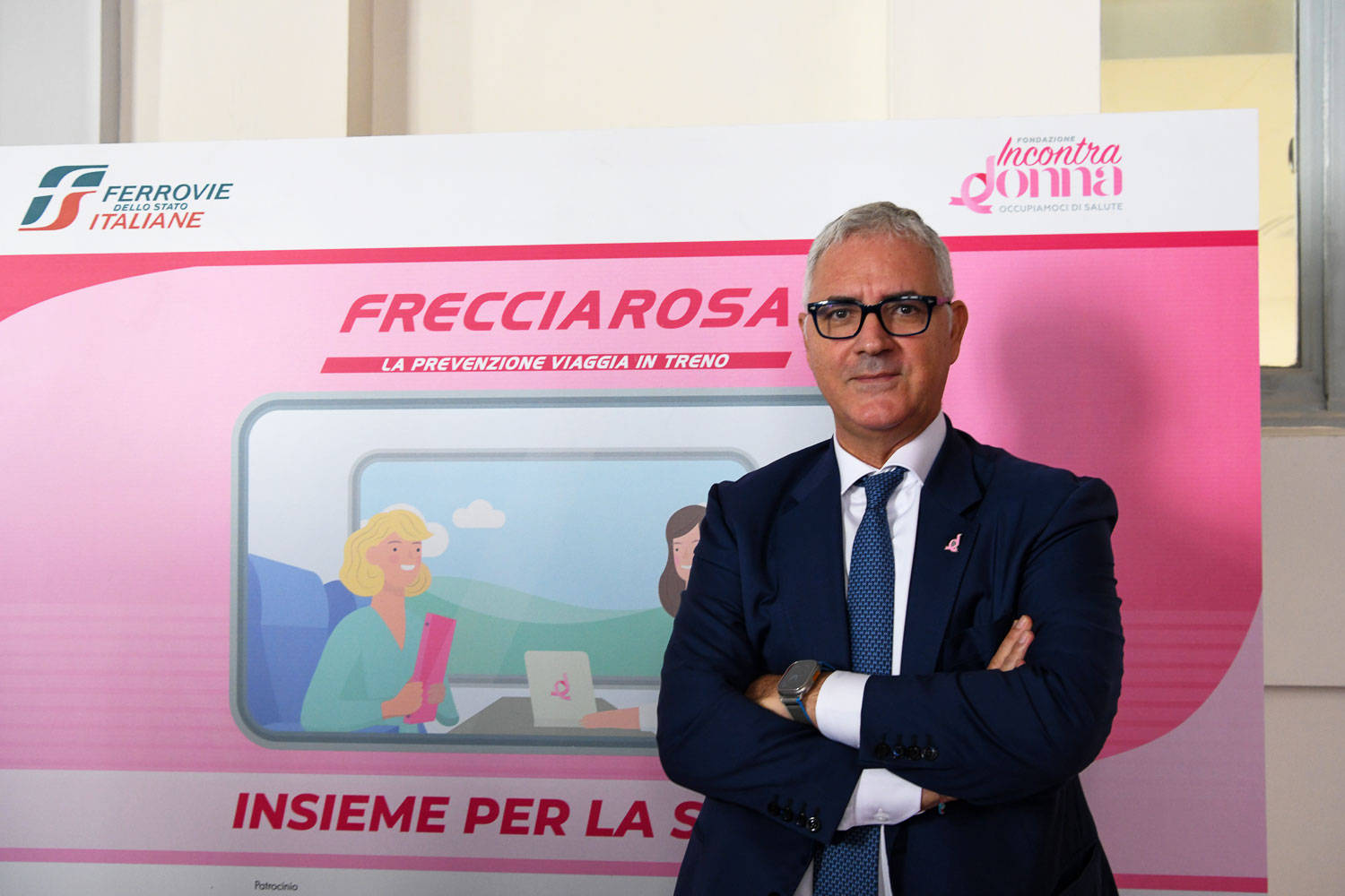 Stefano Cuzzilla presidente Trenitalia a Frecciarosa 2023
