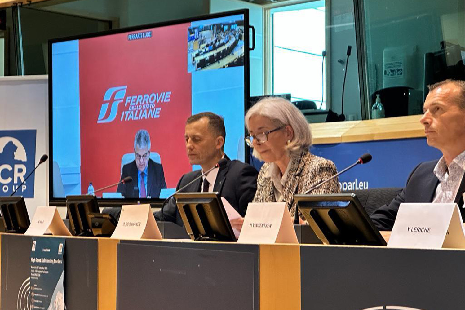 Ferraris intervenuto al Parlamento Europeo