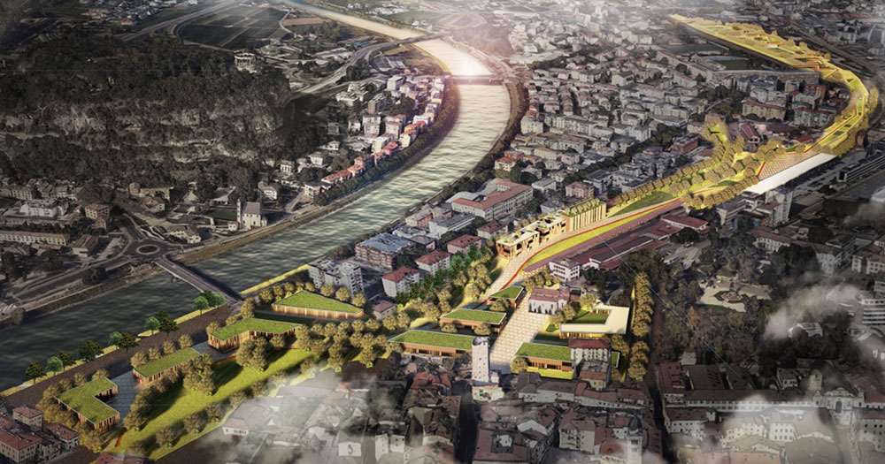 rendering progetto Trento