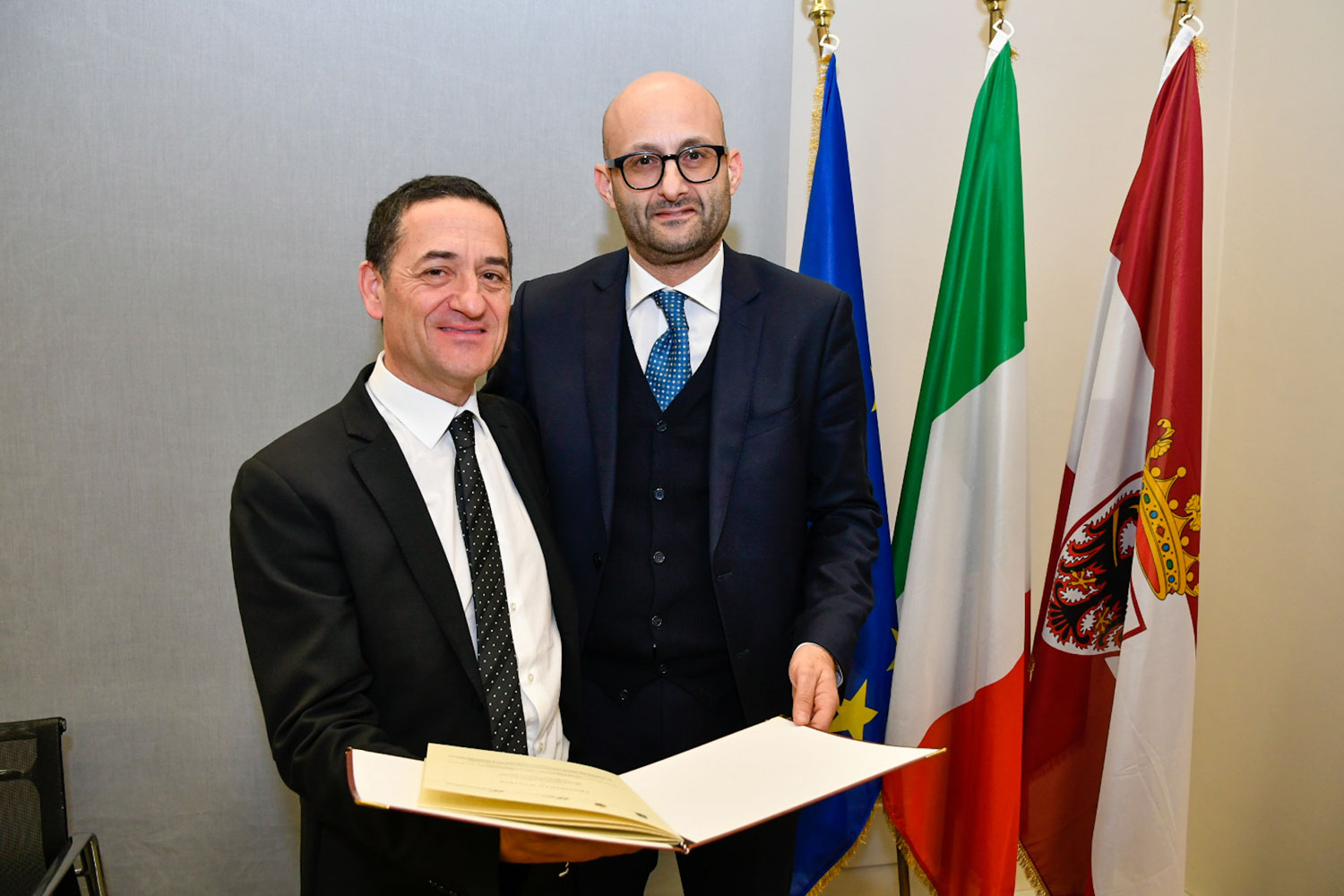 Umberto Lebruto e Gianpiero Strisciuglio