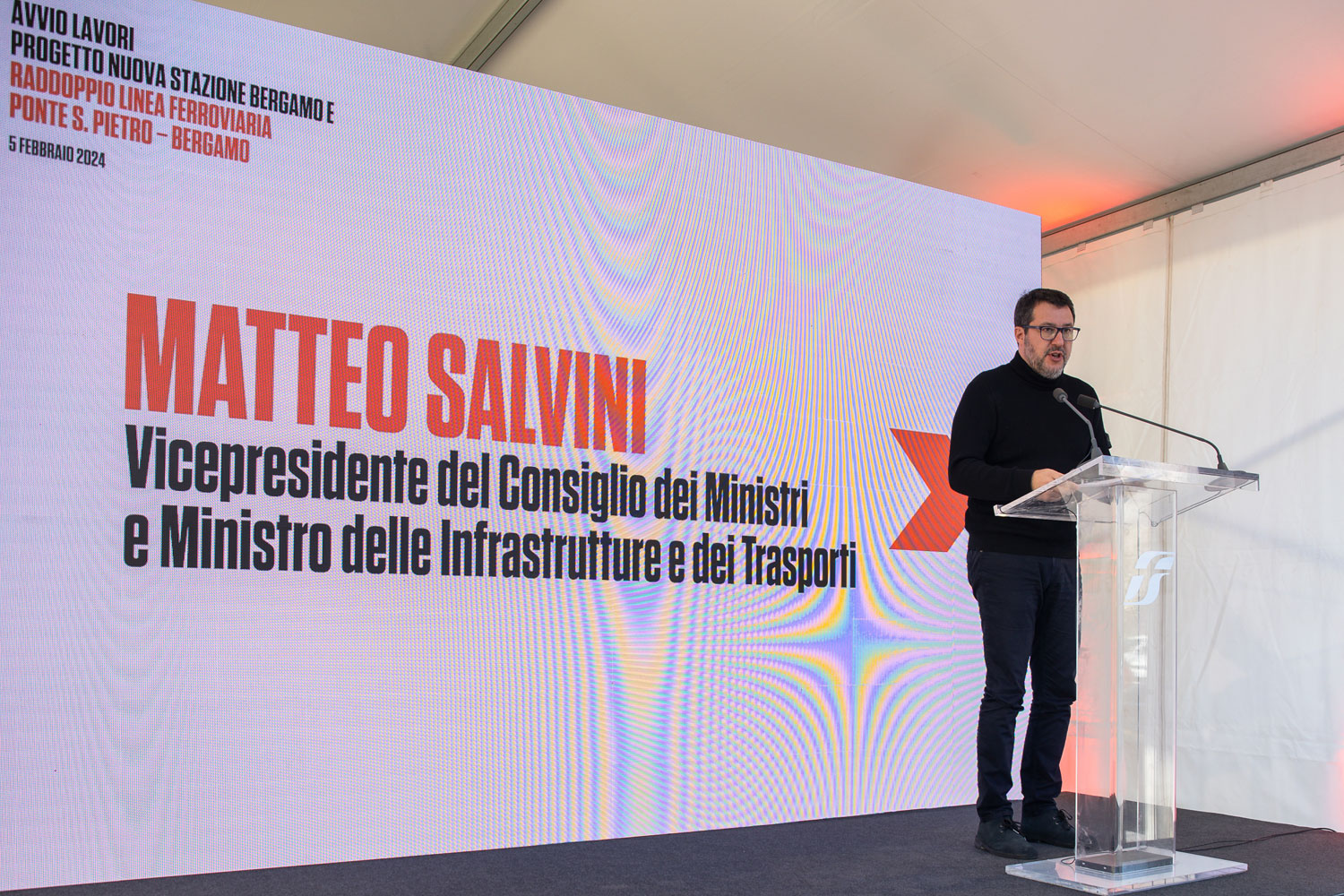 Il Ministro Matteo Salvini