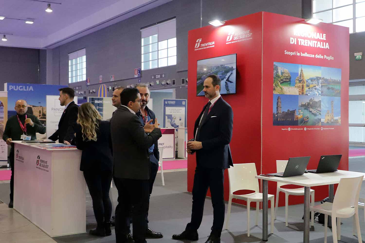 Trenitalia alla Fiera BTM Bari 