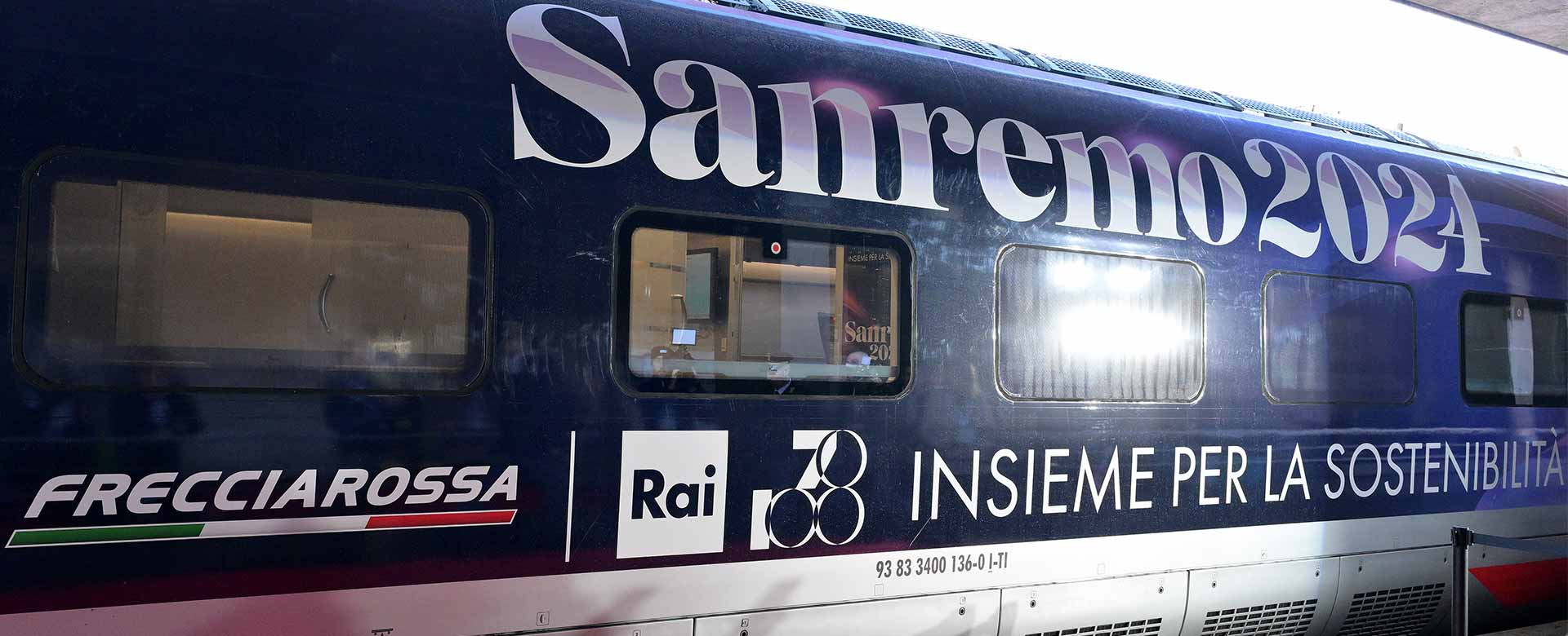 frecciarossa pellicolato sanremo 2024