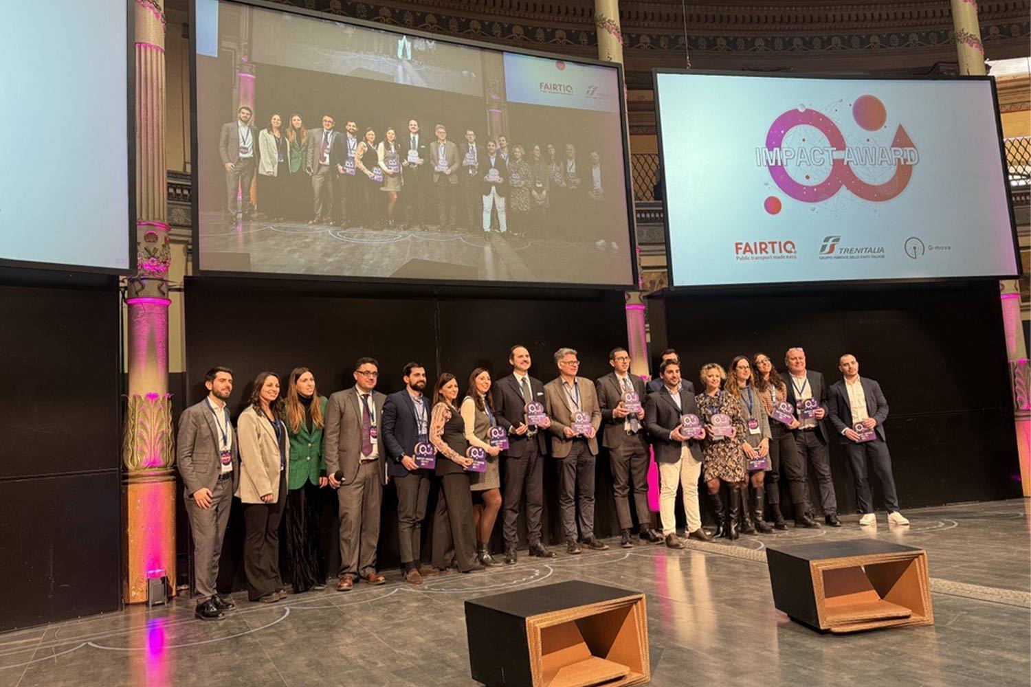Trenitalia premiata per la collaborazione con G-Move e Fairtiq