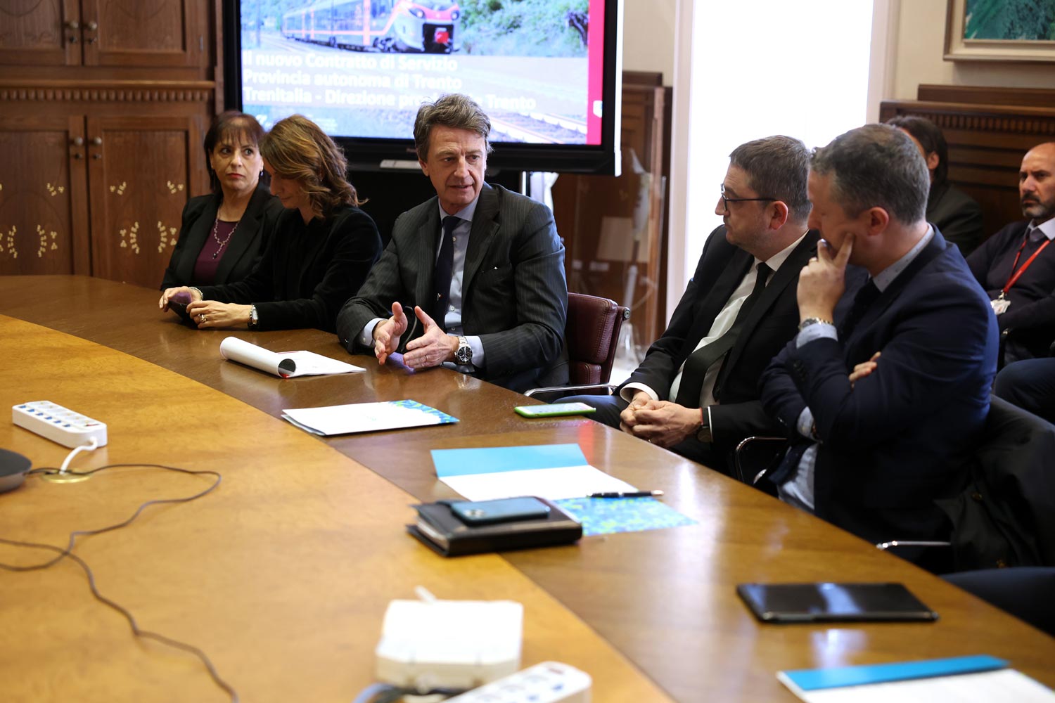 firma contratto di servizio Trenitalia -  Provincia Autonoma di Trento