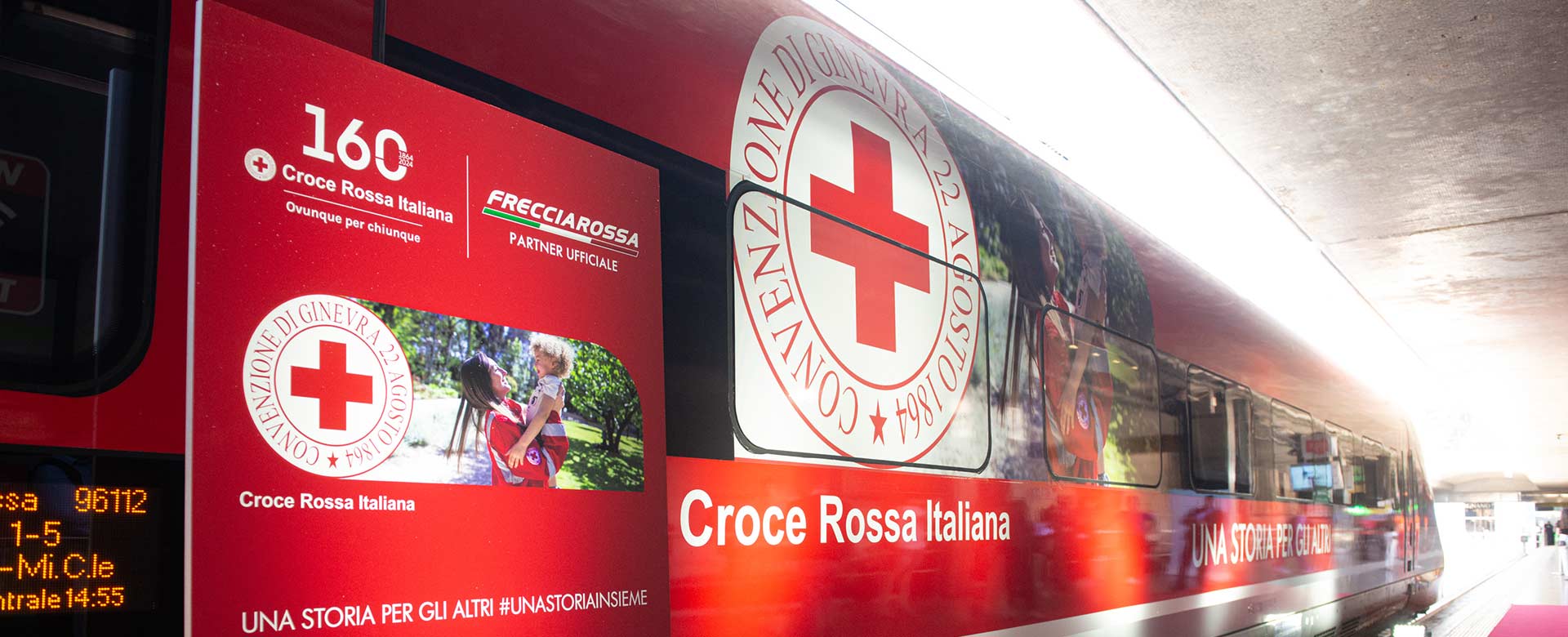 Frecciarossa per CRI