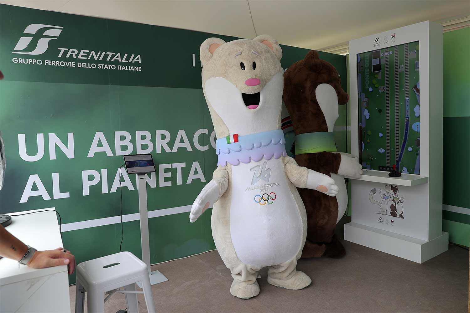 villaggio coldiretti venezia, mascotte giochi olimpici