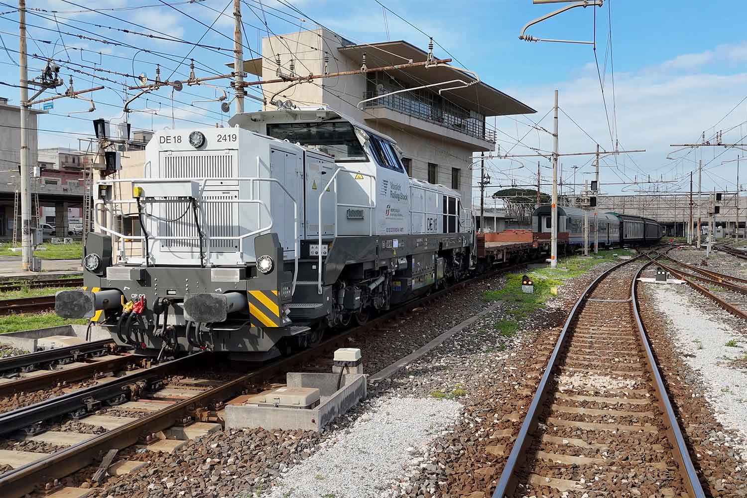 Nuove locomotrici nello Stretto di Messina