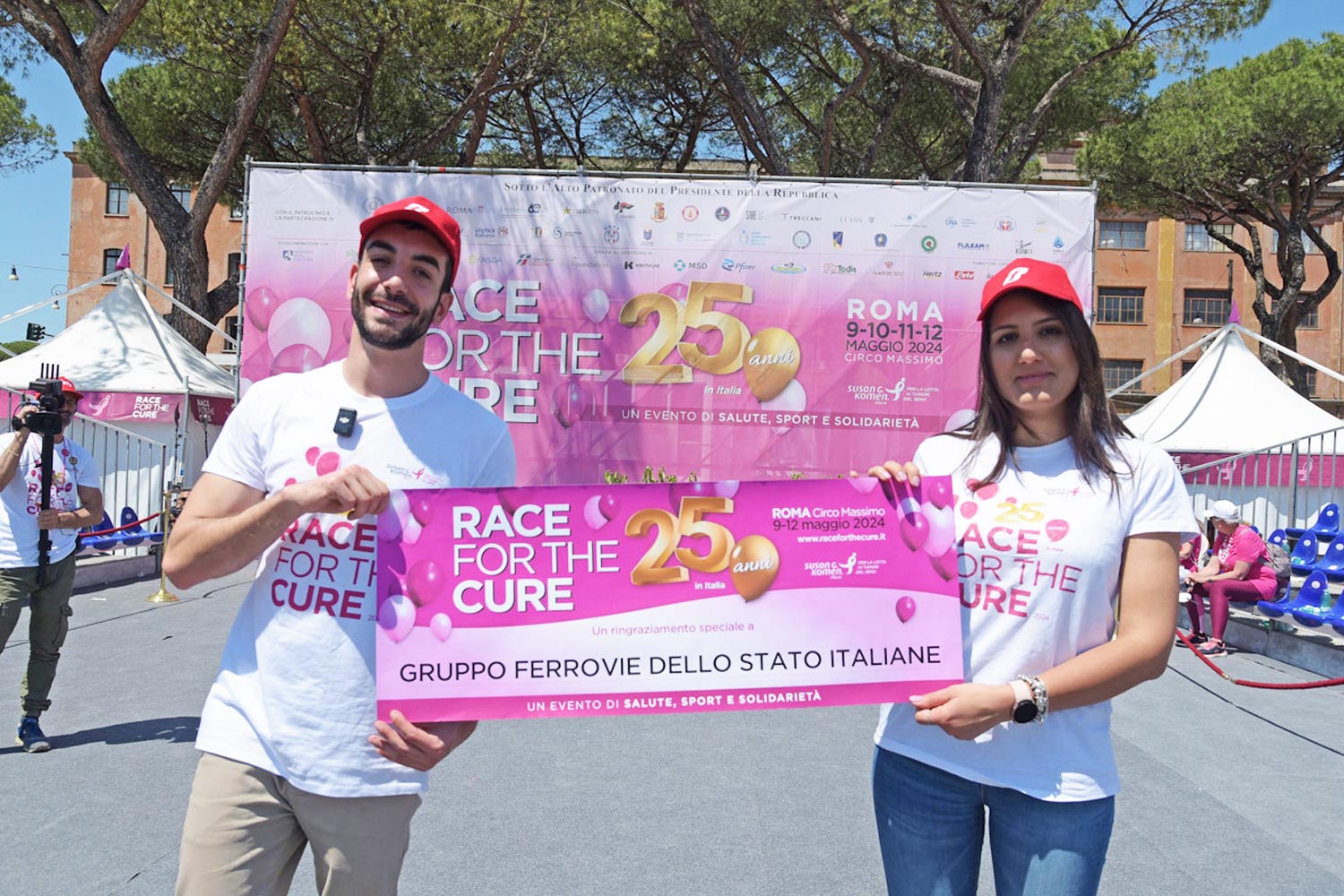 Dipendenti di FS alla Race for the Cure 2024