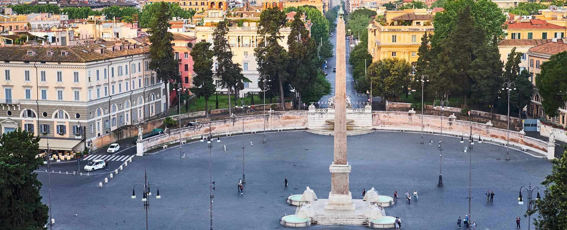 Piazza del Popolo a Roma
