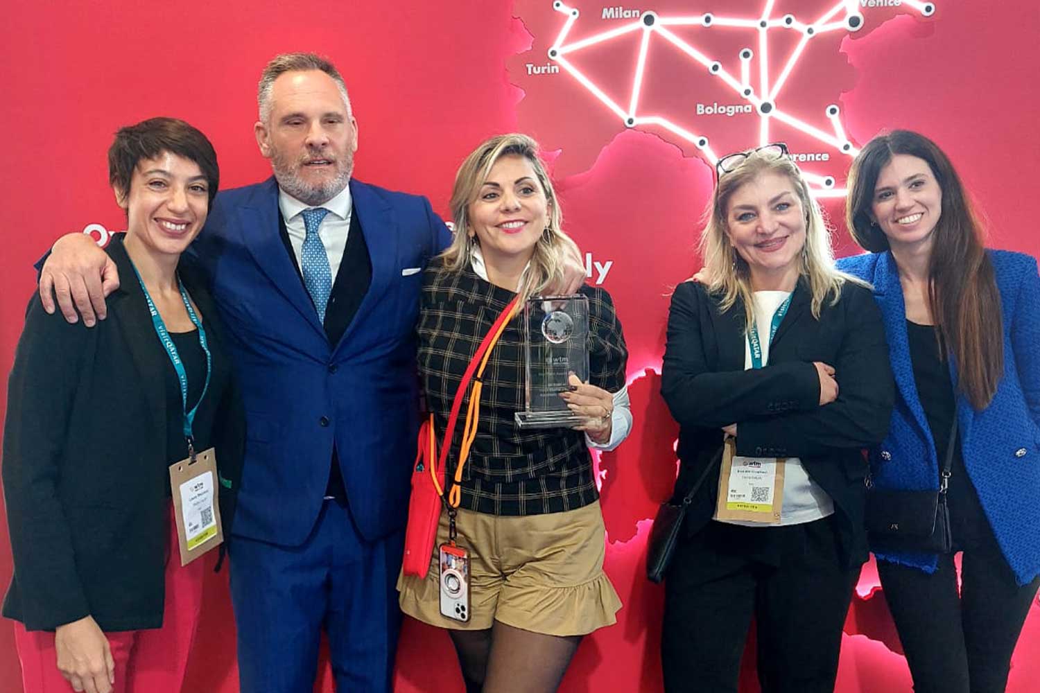 Il team premiato