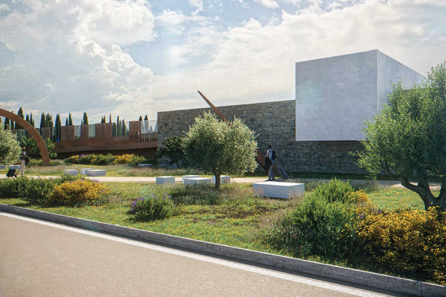 rendering stazione