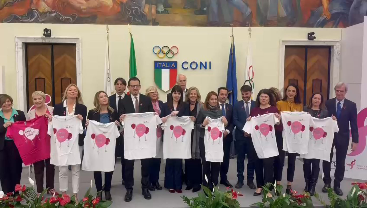 conferenza stampa race for the cure