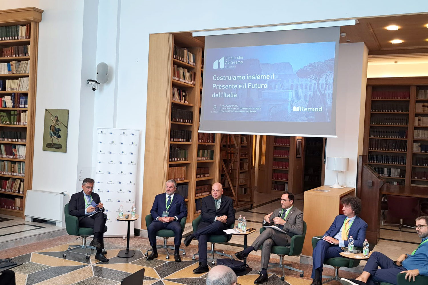Il Presidente di FS Tanzilli intervie all'evento L’italia che abiteremo