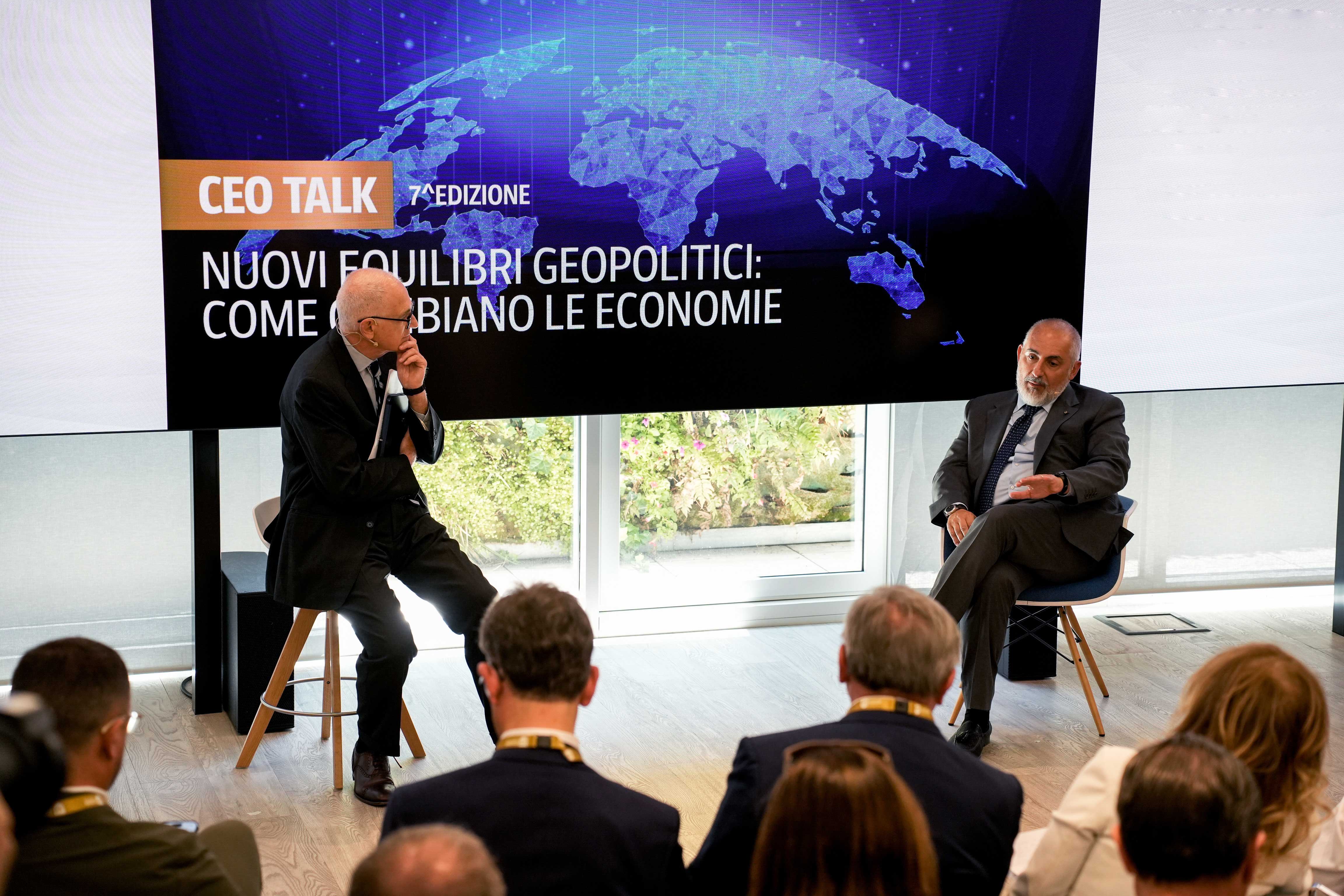 L’AD del Gruppo FS Stefano Antonio Donnarumma intervistato durante “CEO Talk” di RCS Academy
