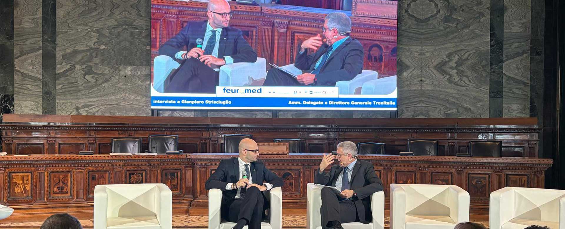 Il palco del Feuromed
